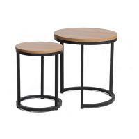 SIGNAL - HOLA Ława | Dąb | Stelaż czarny