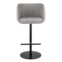 GROSPOL - JULA Hoker PB Black / White / Grey | Podstawa Obrotowa