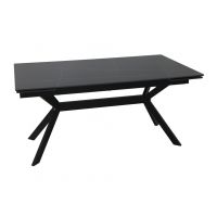 SIGNAL - IMPERIA 160 Stół rozkładany 90x160-220x76h | Czarny