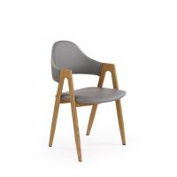 HALMAR - K247 Krzesło | popielaty