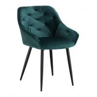 HALMAR - K487 Krzesło | ciemny zielony