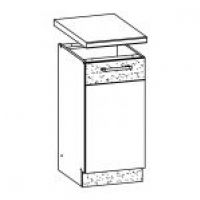 LIVEO - MODENA Szafka MD27/D40 | Dolna 40 | 1 drzwi | Bez blatu