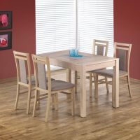 HALMAR - Stół Maurycy 118-158x75 | Dąb Sonoma | z PL