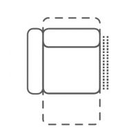 FENIKS MEBLE - MAYON Fotel 1EL L z relaksem elektrycznym | z lewym bokiem