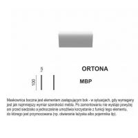 Meblomak - ORTONA Maskownica boczna MBP prawa