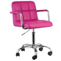 FURNITEX - N-13 Fotel obrotowy | Różowy