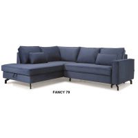 Sweet Sit - DAYTONA Narożnik OTM(4)SL-2(120)QFPW | Z funkcją spania i pojemnikiem | Tapicerka Fancy 79 | DOSTĘPNY OD RĘKI