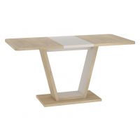 SIGNAL - NIGEL Stół 80x120-160x76h | Dąb Cremona Torro | Kaszmir | z PL