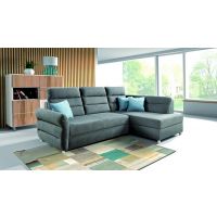 PMW - NITRA N2FPG Narożnik z funkcją spania, regulowanymi zagłowkami i pojemnikiem na posciel