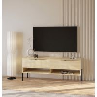 HELVETIA MEBLE WIERUSZÓW - ORE KOMODA RTV 2S | 24LGOG41 | Dąb lindberg