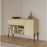 HELVETIA MEBLE WIERUSZÓW - ORE KOMODA 1D1S | 24LGOG45 | Dąb lindberg