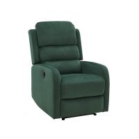 SIGNAL - PEGAZ Velvet Fotel elektryczny rozkładany | Tkanina | Zielony Bluvel 78 | z MR