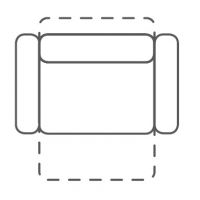 FENIKS MEBLE - PESARO Fotel 1,5EL z relaksem elektrycznym