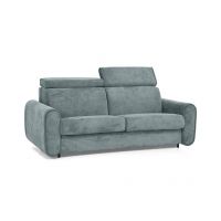 Mars Meble - PEROTTI 140 Sofa na stelażu włoskim | funkcja spania i materac oraz pojemnik SKY BLUE - RUN AGAIN 72 | PROMOCJA