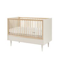 PINIO - PETITE Łóżeczko 120x60 | Szampański