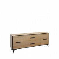 GAŁA MEBLE - FRIDA RTV2D2S SZAFKA RTV 2 DRZWIOWA 2 SZUFLADY