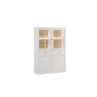 GAŁA MEBLE - LUCCA White Witryna W4D2S