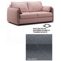MP NIDZICA - SELFIE Sofa 2FS | Z funkcją spania i pojemnikiem | Tkanina SOLID 90 | DOSTĘPNA OD RĘKI