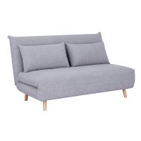 SIGNAL - SPIKE II Sofa rozkładana | Tkanina | Szary 137 | z MR