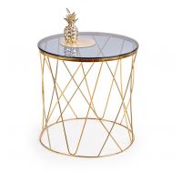 HALMAR - SELENA Ława | Złoty