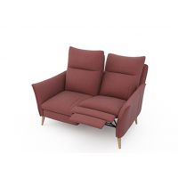 Bydgoskie Meble - INES Sofa 2 HB 1RF (man) P | Z wysokim oparciem i relaksem manualnym strona prawa | INKA