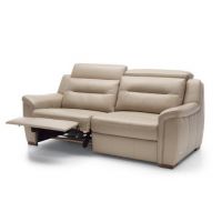 Bydgoskie Meble - SALMO sofa 3RF elektryczna (2xRF) z dwiema elektrycznymi funkcjami relaks