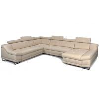 Meblomak - SORANO Narożnik 2,5PL-N-2,5R-OTPP z funkcją spania i pojemnikiem na pościel