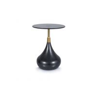 SIGNAL - TAURUS Ława | Szkło dymione | Czarny