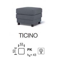 Meblomak - TICINO Pufa kwadratowa