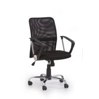 HALMAR - TONY Fotel Obrotowy | Czarny | DOSTĘPNY OD RĘKI