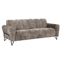 Mars Meble - VOLARE Sofa 3 osobowa bez funkcji | CAPPUCCINO – Vega 05 | PROMOCJA