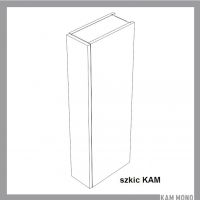 KAM - KAMMONO Szafka W... .1/90 | MN 15-20 | Górna | 1-drzwi | Front nowoczesny P2