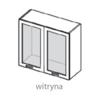 LAYMAN - NAVIA Szafka WW 6/58 2D kuchenna 60 cm witryna górna