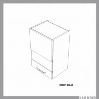KAM - KAMMONO Szafka WW....1/61 | MN 40-60 | Górna | Witryna | 1-drzwi | Front nowoczesny P4