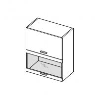 LAYMAN - BLANKA Szafka WWPO 6/72 górna 60 cm 2 klapy 1 witryna