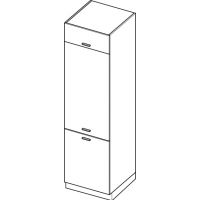 LAYMAN - ITALIA Słupek ZL6/2357 | Akryl | Zabudowa lodówki