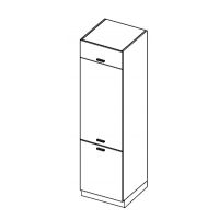 LAYMAN - NAVIA Słupek ZL 6/2137 kuchenny 60 cm zabudowa lodówki