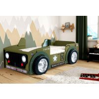 PLASTIKO - JEEP Łóżko parterowe | 207x116x72h cm
