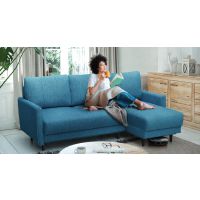 Meblomak - ARMENO Narożnik BaL-2RP-OTMP-BaP // BaP-OTMP-2RP-BaL z funkcjią spania i pojemnikiem