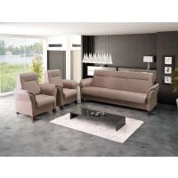 Mars Meble - AVANTI ZESTAW WYPOCZYNKOWY 3+1+1 | CAPPUCCINO | PROMOCJA