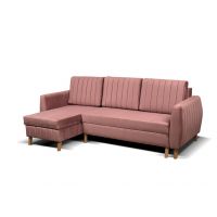 WERXAL - BARI Narożnik z funkcją spania i 2 pjemnikami na pościel