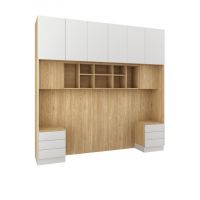 NEW ELEGANCE - NEW ELEGANCE SLEEP VARIA Baza 140 z stolikami