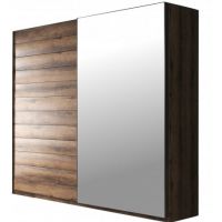 HELVETIA MEBLE WIERUSZÓW - Beta 22ZB1677 Szafa 2 | drzwi przesuwne z lustrem