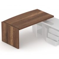 MASSONI - FUNDAMENTAL Biurko podporowe MFB 2091 Z | 192,8x95x75h cm | Blat zaokrąglony
