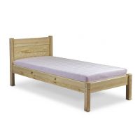 DOKTÓR - Łóżko Classic tył równy 90x200