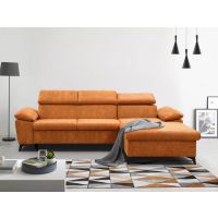 Mars Meble - COLIN GINGER Narożnik z funkcją i pojemnikiem PROMOCJA