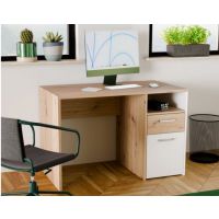 Forte - CULGOA CUGB111-C881 Biurko | Dąb Artisan/Biały