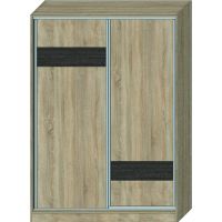 MEBLOMIX - Damir Szafa D52 drzwi przesuwne (4 listwy uchwytowe)