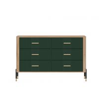 LIVEO - DANTE DT04 KOMODA | ZIELONY MAT