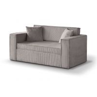 Mars Meble - DAVE 120 CAPPUCCINO Sofa z funkcją spania i pojemnikiem PROMOCJA